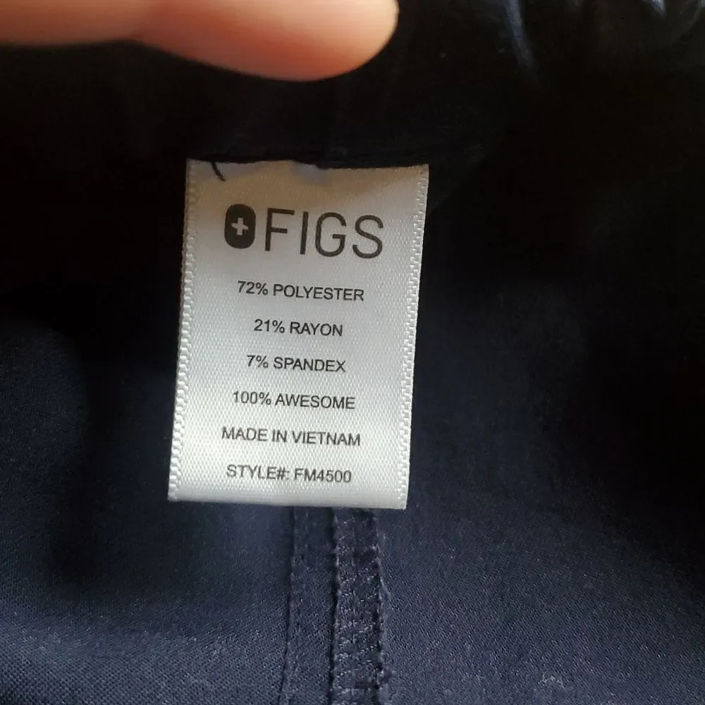 Figs Navy Men's Pisco Basic Scrub Pants